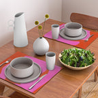 abstract pink orange - imagine 2 Placemat Gallery Image 2