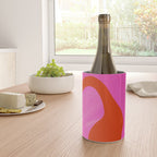 abstract pink orange - imagine 2 Wine Chiller Gallery Image 4