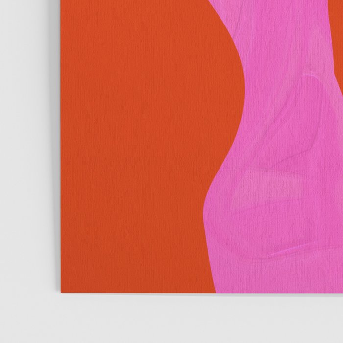 abstract pink orange - imagine 2 Poster Gallery Image 3