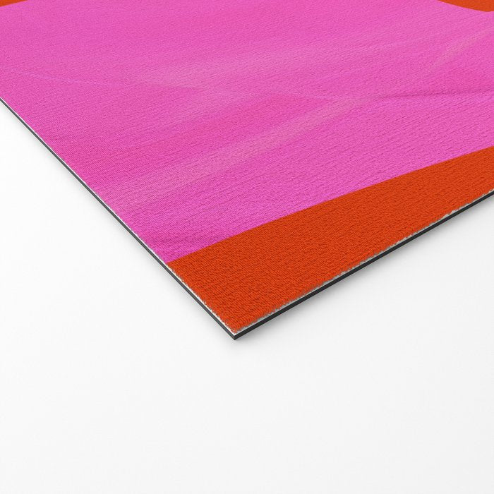 abstract pink orange - imagine 2 Welcome Mat Gallery Image 2