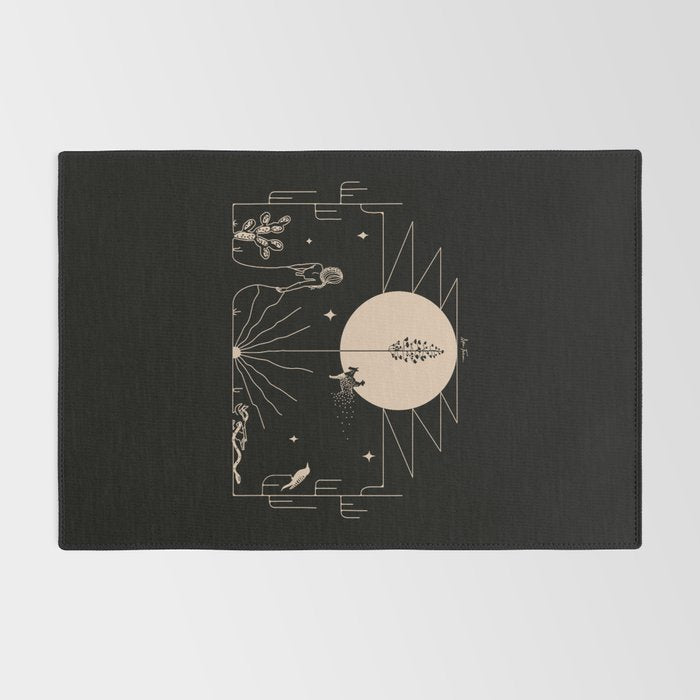 It Was All A Dream - Black & Tan Rug Gallery Image 2