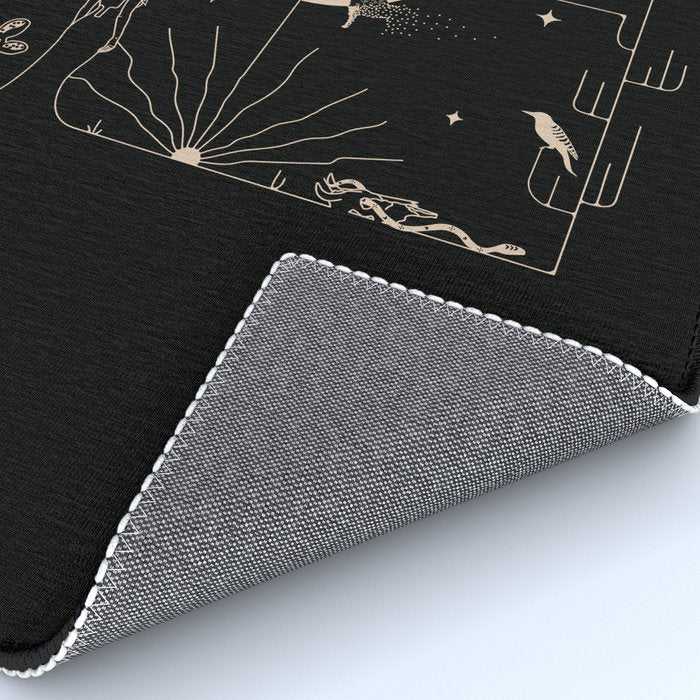 It Was All A Dream - Black & Tan Rug Gallery Image 4