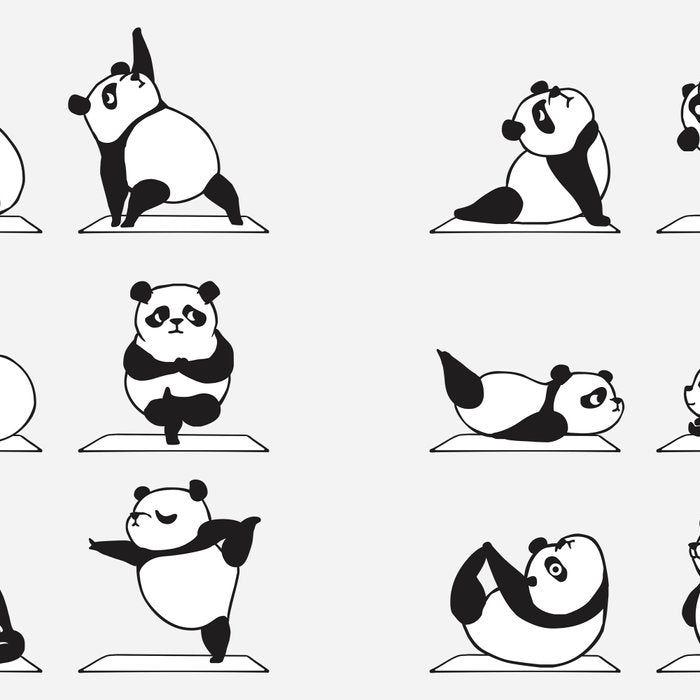 Panda Yoga Coffee Mug Gallery Image 2