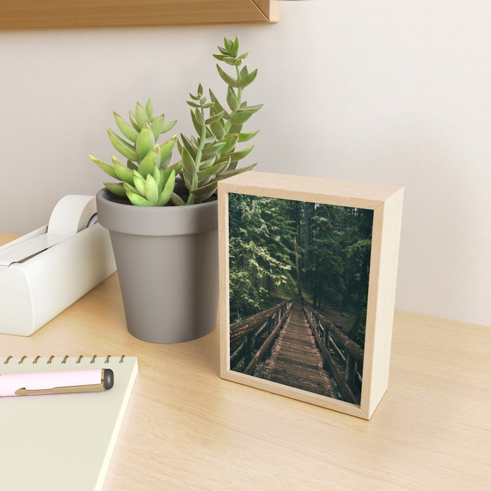 Trail Bridge Mini Art Print Gallery Image 2