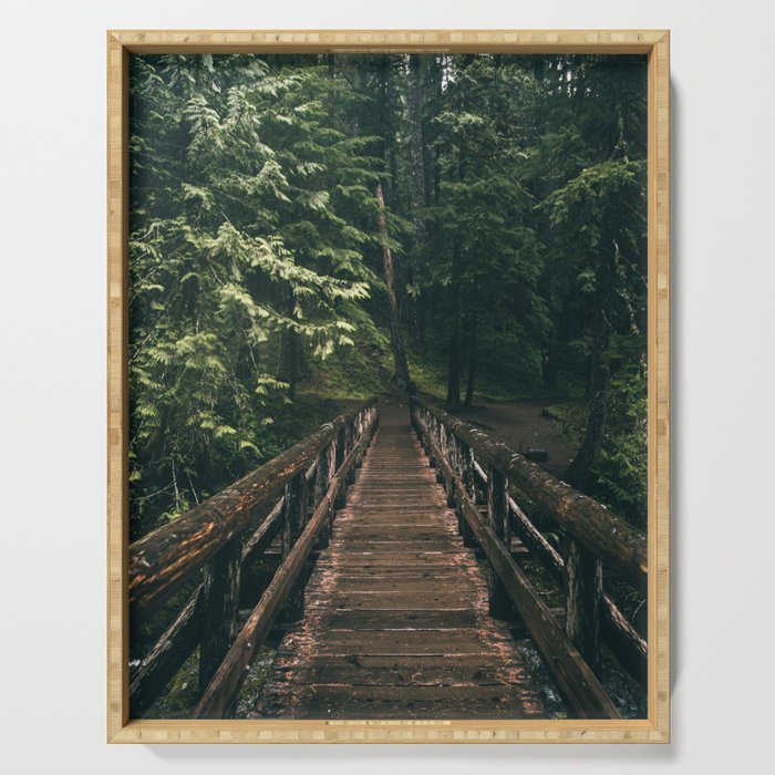 Trail Bridge Serving Tray Gallery Image 1