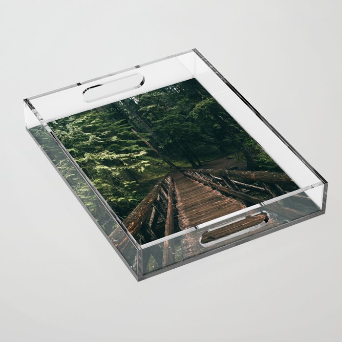 Trail Bridge Acrylic Tray Gallery Image 1