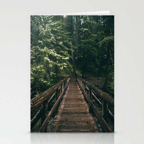 Trail Bridge Stationery Card Gallery Image 2