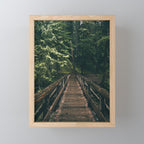 Trail Bridge Mini Art Print Gallery Image 1