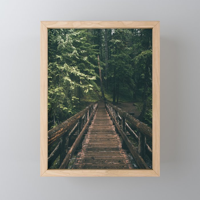 Trail Bridge Mini Art Print Gallery Image 1