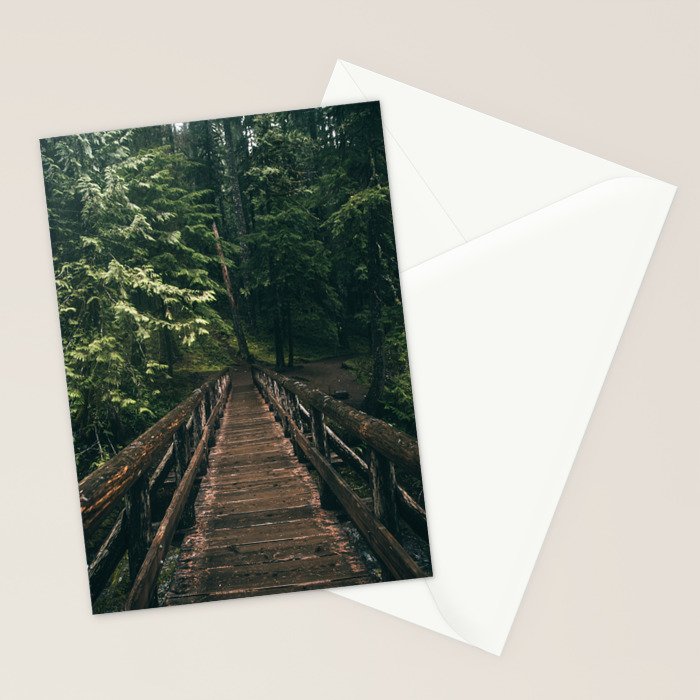 Trail Bridge Stationery Card Gallery Image 2