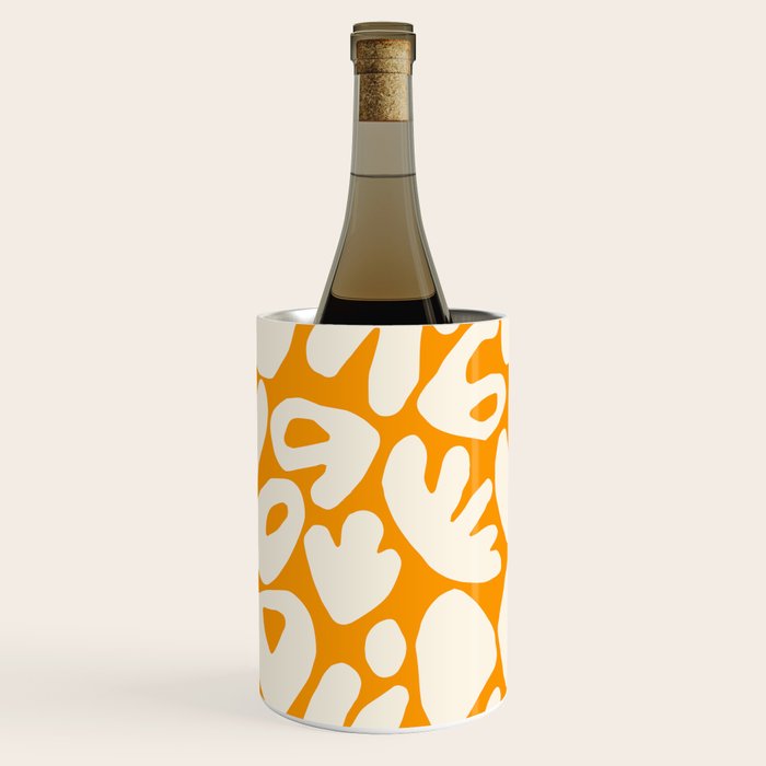 Abstract organic nature shape art pattern Wine Chiller Gallery Image 3