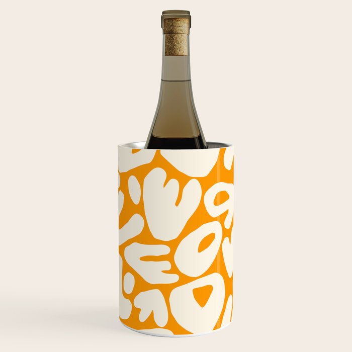 Abstract organic nature shape art pattern Wine Chiller Gallery Image 1