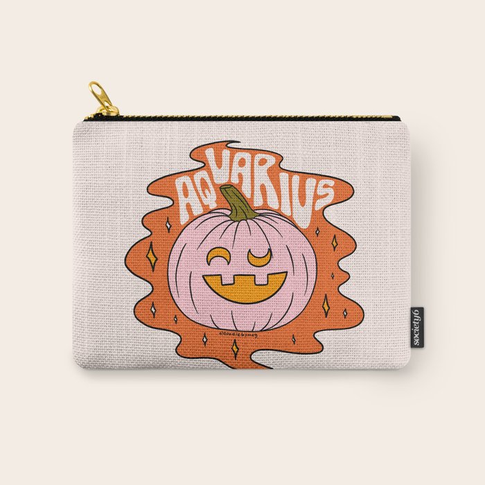 Aquarius Jack O Lantern Carry All Pouch Gallery Image 1
