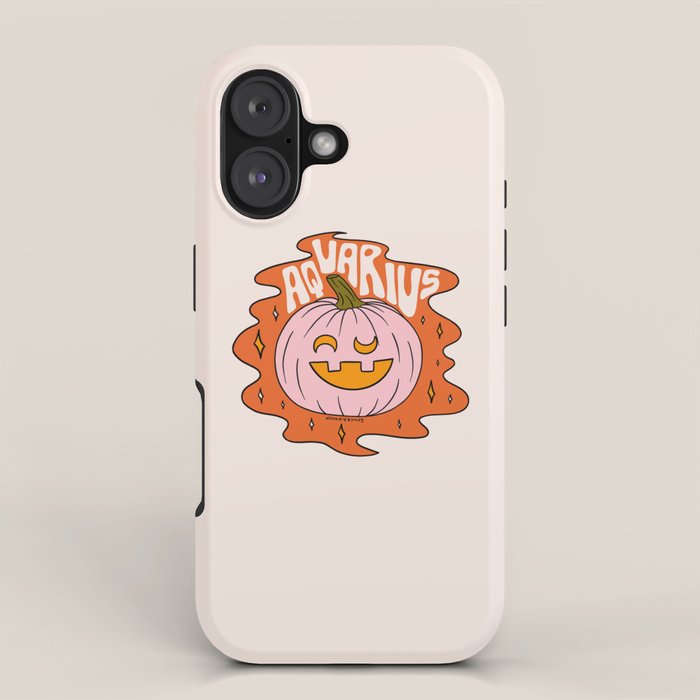 Aquarius Jack O Lantern iPhone Case Gallery Image 1