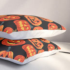 Halloween jack o lantern pumpkin cartoon pattern Pillow Sham Gallery Image 3