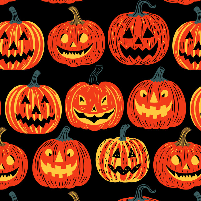 Halloween jack o lantern pumpkin cartoon pattern Coffee Mug Gallery Image 2
