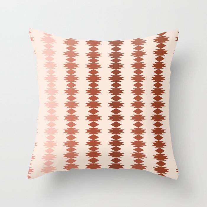 Geometric Southwestern Pattern XIX Throw Pillow Gallery Image 6