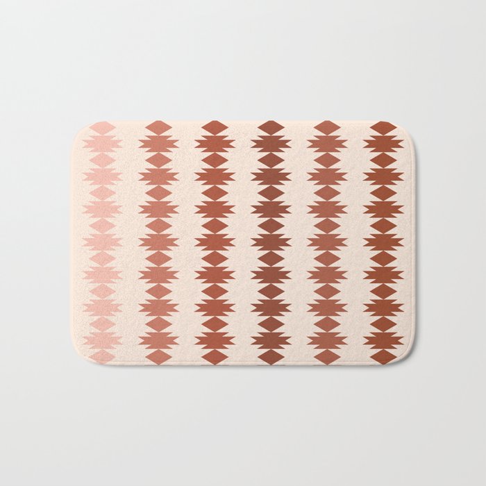 Geometric Southwestern Pattern XIX Bath Mat Gallery Image 1