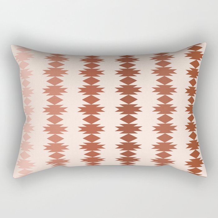 Geometric Southwestern Pattern XIX Rectangular Pillow Gallery Image 2