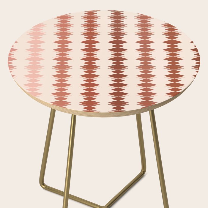 Geometric Southwestern Pattern XIX Side Table Gallery Image 2