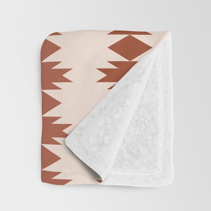 Geometric Southwestern Pattern XIX Throw Blanket Gallery Image 3