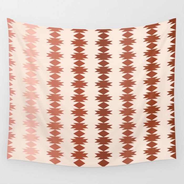 Geometric Southwestern Pattern XIX Wall Tapestry Gallery Image 4