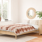 Geometric Southwestern Pattern XIX Duvet Cover Gallery Image 2