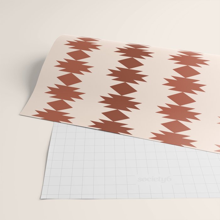 Geometric Southwestern Pattern XIX Wrapping Paper Gallery Image 2