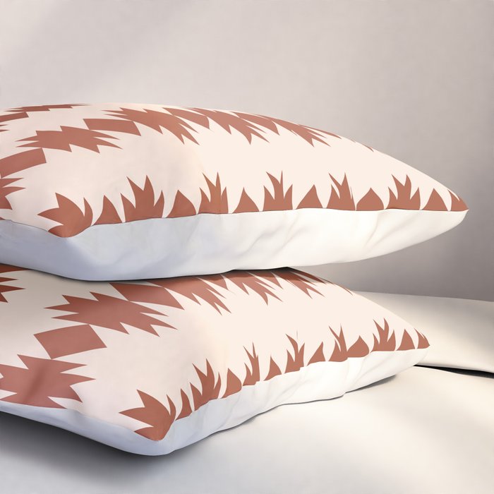 Geometric Southwestern Pattern XIX Pillow Sham Gallery Image 3