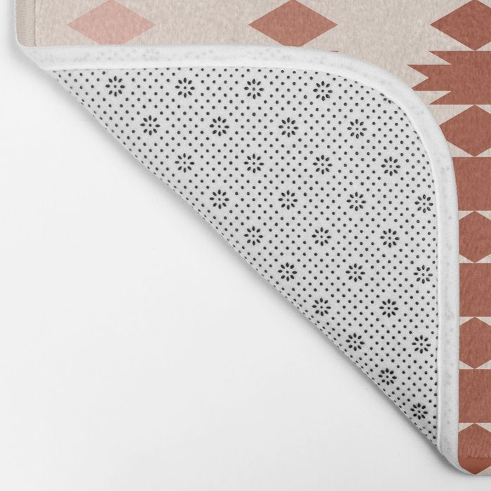 Geometric Southwestern Pattern XIX Bath Mat Gallery Image 2