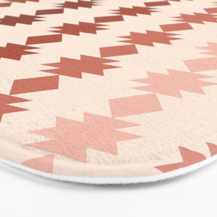 Geometric Southwestern Pattern XIX Bath Mat Gallery Image 3