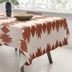 Geometric Southwestern Pattern XIX Tablecloth Gallery Image 3