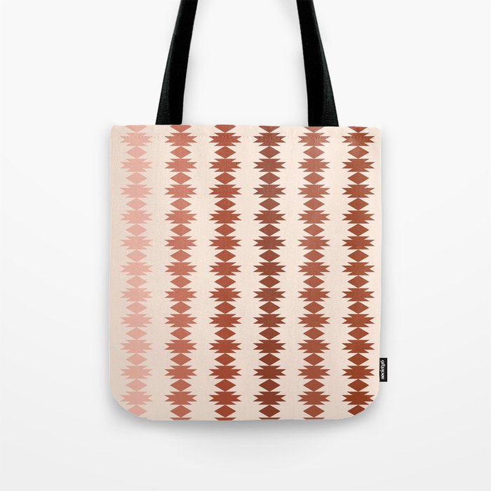 Geometric Southwestern Pattern XIX Tote Bag Gallery Image 1