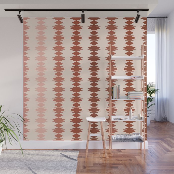 Geometric Southwestern Pattern XIX Wall Mural Gallery Image 1
