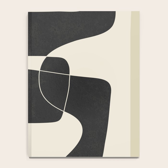 Minimal Abstract Noir Notebook Gallery Image 4
