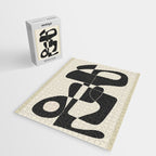 Minimal Abstract Noir Jigsaw Puzzle Gallery Image 2