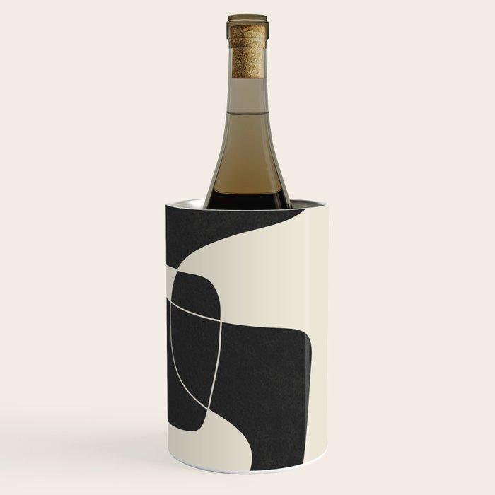 Minimal Abstract Noir Wine Chiller Gallery Image 3