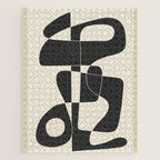 Minimal Abstract Noir Jigsaw Puzzle Gallery Image 1