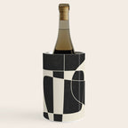 Minimal Abstract Noir Wine Chiller Gallery Image 1