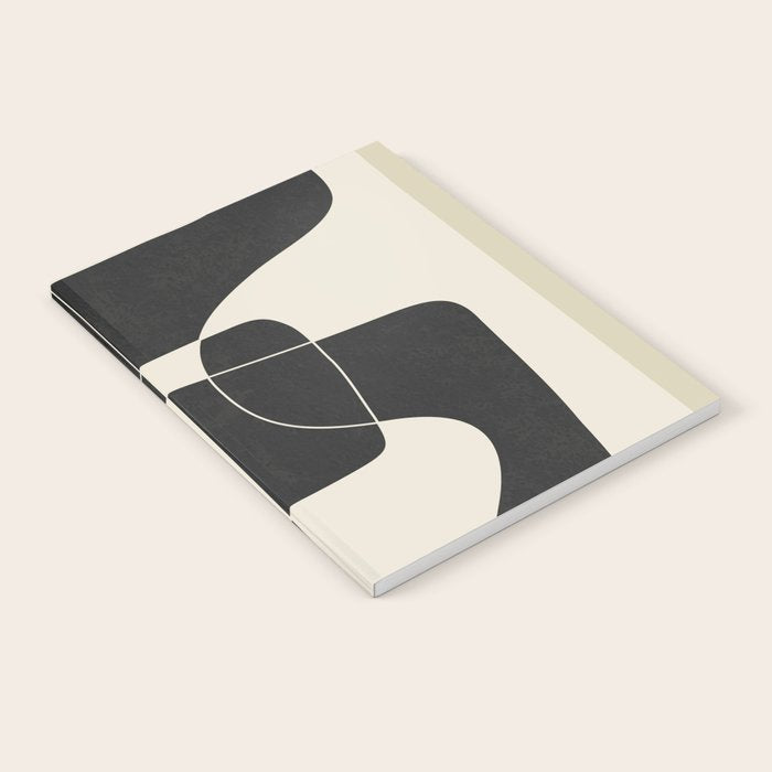 Minimal Abstract Noir Notebook Gallery Image 2
