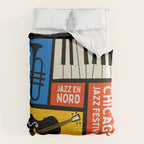 Jazz Festival | Bauhaus V Comforter Gallery Image 6