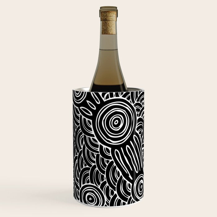 Aboriginal Art Authentic - Meeting Places Wine Chiller Gallery Image 2