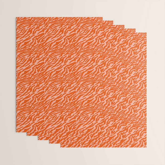 Vibrant Tiger Stripes Wrapping Paper Gallery Image 3
