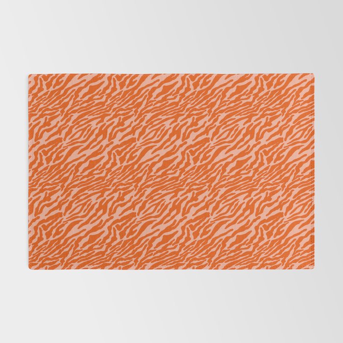 Vibrant Tiger Stripes Rug Gallery Image 2