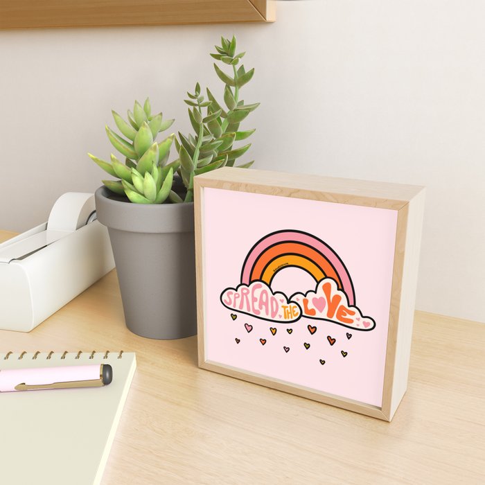Spread The Love Mini Art Print Gallery Image 2