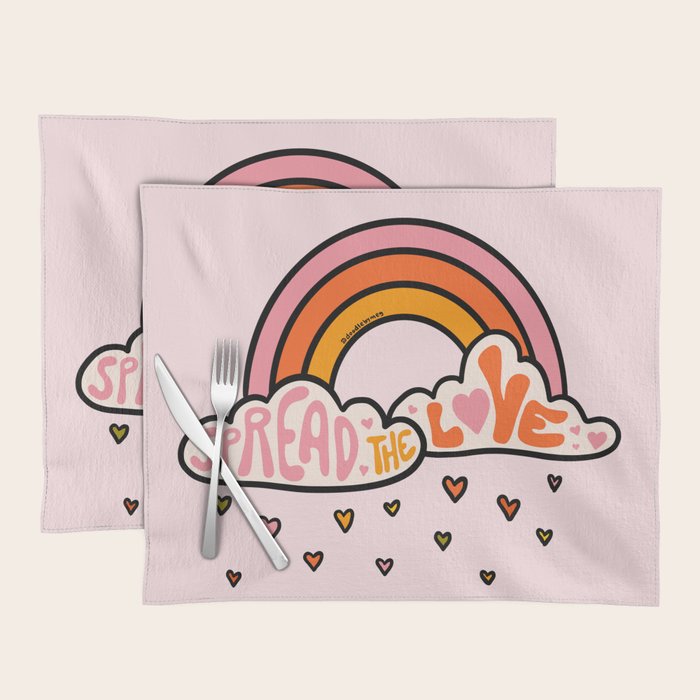 Spread The Love Placemat Gallery Image 1