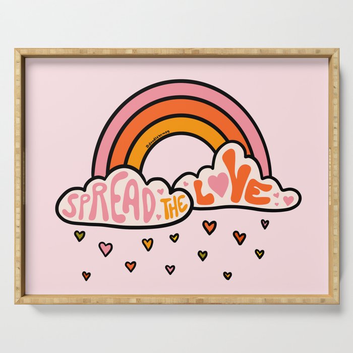 Spread The Love Serving Tray Gallery Image 1
