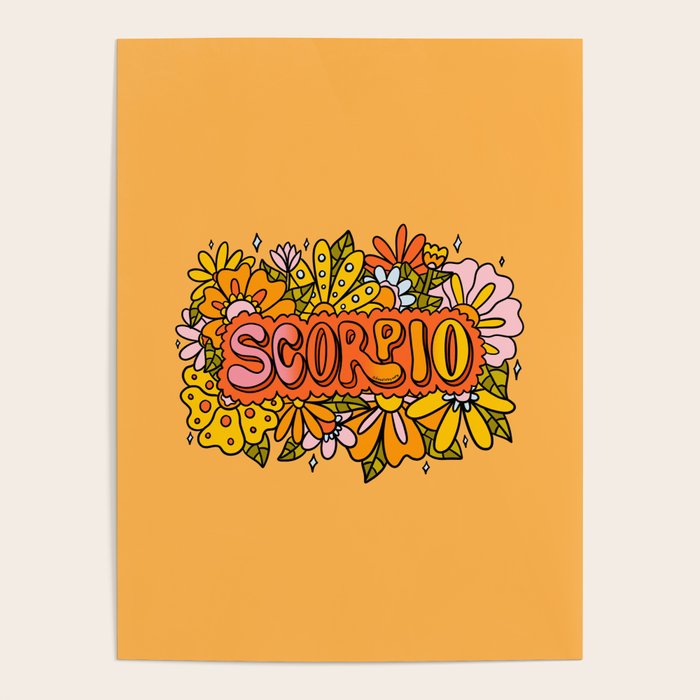 Scorpio Flowers Poster Gallery Image 4