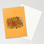 Scorpio Flowers Stationery Card Gallery Image 2
