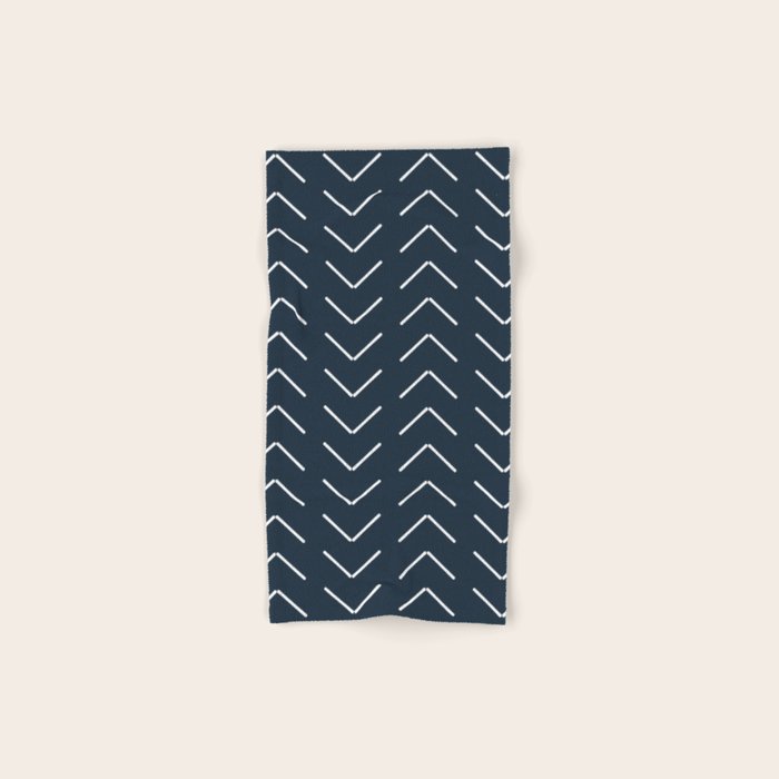 Mudcloth II (Annapolis Blue) Bath Towel Gallery Image 1